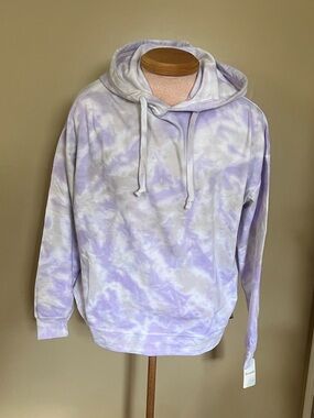 Women’s Lavender Tie-Dye Hooded Sweatshirt